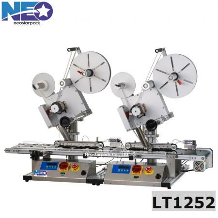 Tabletop two-sided labeler LT1252